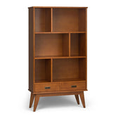 Galaxy Mid Century Wide Bookcase and Storage Unit
