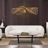 Vista 90.5" Sherpa Sofa, Ivory White Boucle