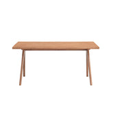 Tale Rattan & Natural Finish Dining Table