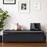 Quasar Extra Large Storage Ottoman Bench