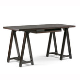 Crest - Desk - Dark Chestnut Brown