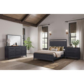 Queen Open Panel Bed