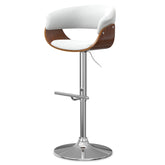 Odyssey - Adjustable Swivel Bar Stool - White