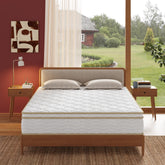 Queen Size Mattress 12 Inch Hybrid Mattress in a Box with Individually Pocketed Springs Medium Firm Coil and Cooling Gel Memory Foam for Pressure Relief, Motion Isolation for Back and Side Sleepers