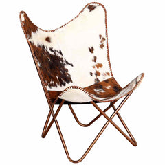Butterfly Chair Brown and White