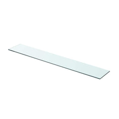 Glass Panel Clear Tempered glass 31.5 x 4.7 in Glass surface