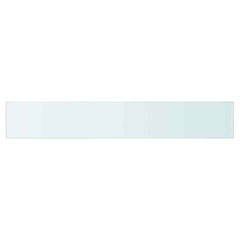 Glass Panel Clear Tempered glass 31.5 x 4.7 in Glass surface