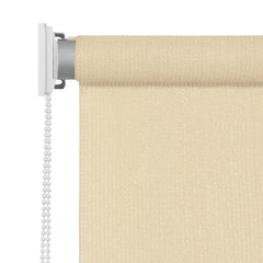 Roller Blind Cream High-density polyethylene (HDPE) 86.6 x 55.1 in