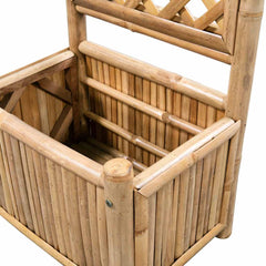 Garden Raised Bed Natural Bamboo Bamboo Medium Planters