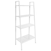 Display Shelf White Sheet Metal Medium Storage Shelf