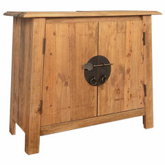Vanity Cabinet Natural pine Solid pinewood Medium