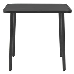 Outdoor Table Dark Grey E-coated and Powder-Coated Steel