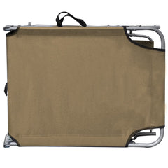Sunlounger Taupe