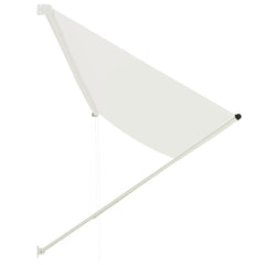 Awning Cream Steel frame and 100% polyester fabric with PA coating