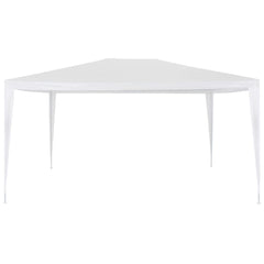 Party Tent White Polyethylene roof and steel frame 9.8x13.1 ft