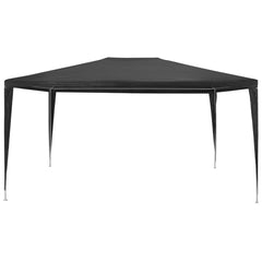 Party Tent Anthracite Polyethylene roof and steel frame