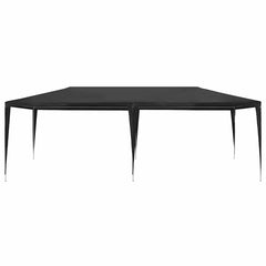 Party Tent Anthracite Polyethylene 10x20 ft Collapsible