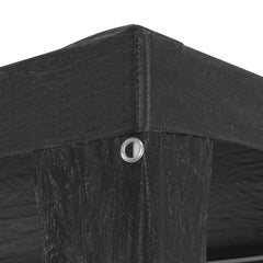 Party Tent Anthracite Polyethylene 10x20 ft Collapsible