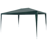 Party Tent Green Polyethylene, Steel 10 x 13 ft