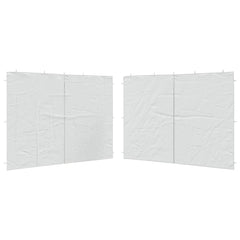 Party Tent Sidewall White 100% PE 9.8 ft x 6.4 ft