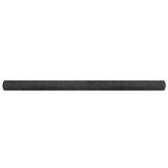 Black HDPE privacy net, 6.6 feet by 32.8 feet, UV proof.