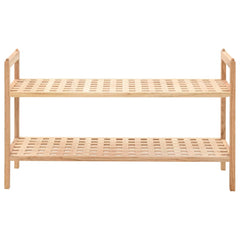 Shoe Rack Natural wood Solid walnut wood Compact Shoe Rack