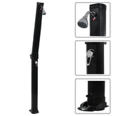 Solar Shower Black UV-resistant PVC Large Foldable