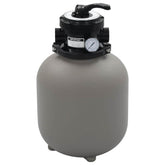 Pool Filter Grey High-density polyethylene 14-inch Durable