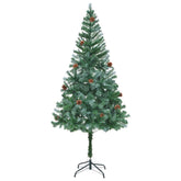 Christmas Tree Green with white tips PVC 6 ft Collapsible
