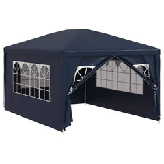 Party Tent Blue Polyethylene 9.8 x 13.1 ft UV-resistant materials