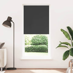 Roller blind blackout 33.2x90.6 Fabric Width 31.5 black