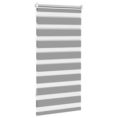 Zebra blind 31.9x59.1 Fabric Width 30.2 grey