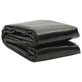 Pool Cover Black Polyethylene, PVC 26.4 x 16.4 ft Lightweight