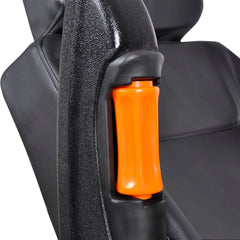 Tractor Seat Black Steel Universal fit for tractors