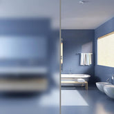 Window Film Milk Glass PVC 0.9 x 32.8 ft Durable