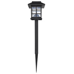 Garden Light Black Plastic Standard Solar Solar Garden Light
