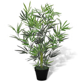 Artificial Plant Green and Black