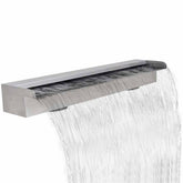 Swimming Pool Fountain Silver SS 304 stainless steel 35.4 in