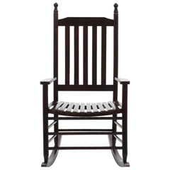 Rocking Chair Brown Poplar hardwood Standard Durable