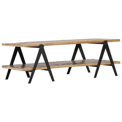 Coffee Table Varied hues from reclaimed wood