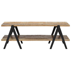 Coffee Table Varied hues from reclaimed wood
