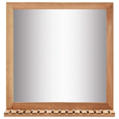 Mirror Natural Solid walnut wood Medium Mirror Bathroom Mirror