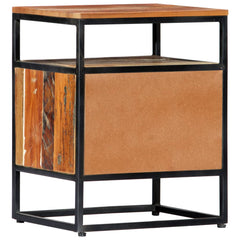 Bedside Cabinet Multicolor Solid reclaimed wood Small