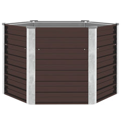 Raised Bed Brown Galvanized Steel Medium Heavy Duty
