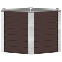 Raised Bed Brown Galvanized Steel Medium Heavy Duty