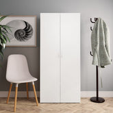 Shoe Cabinet White Engineered wood Large Shoe Cabinet