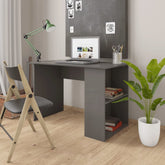 Desk High gloss grey Engineered wood Compact Desk Rectangular
