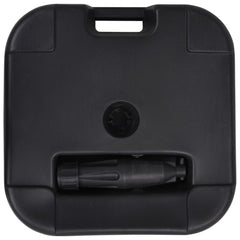 Umbrella Base Black HDPE Medium Umbrella Base Rectangular