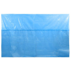 Pool Cover Blue Polyethylene 157.5 x 78.7 in Durable Pool Cover