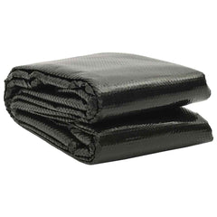 Pool Cover Black PE (polyethylene) 288.2 x 144.1 in Lightweight